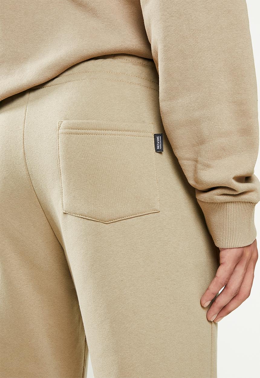 Only & Sons - Onsceres life sweat pants - ecru