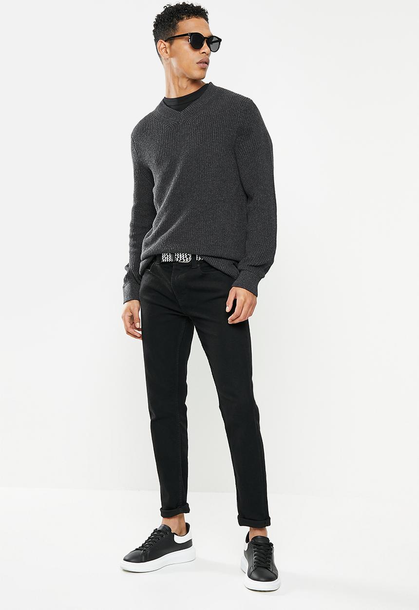 Only & Sons - Onsjunio life knit sl 0960 - black