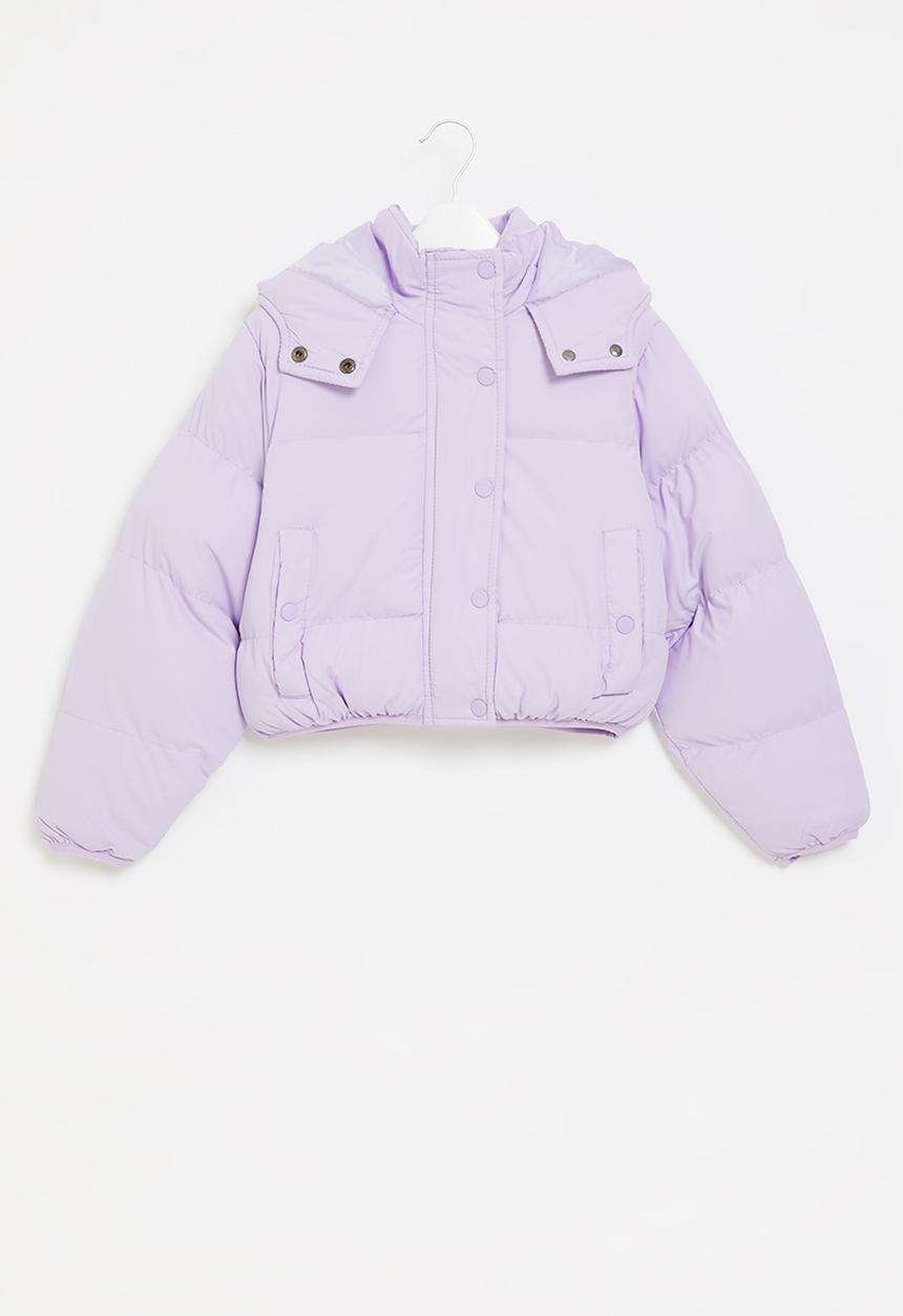 Ruby Tuesday - Girls padded puffer - lilac