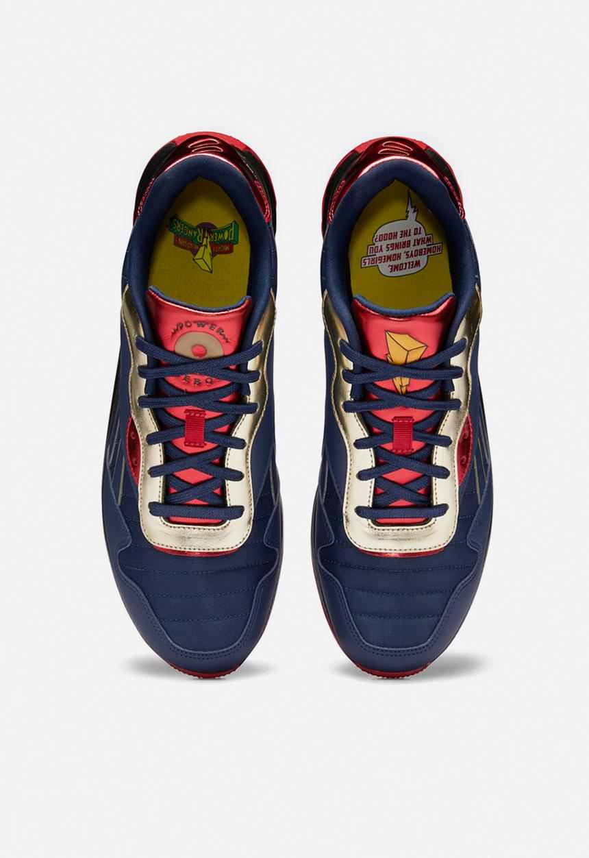 Reebok - Reebok heritance x power rangers fw21 - collegiate navy/acid gold met/power red