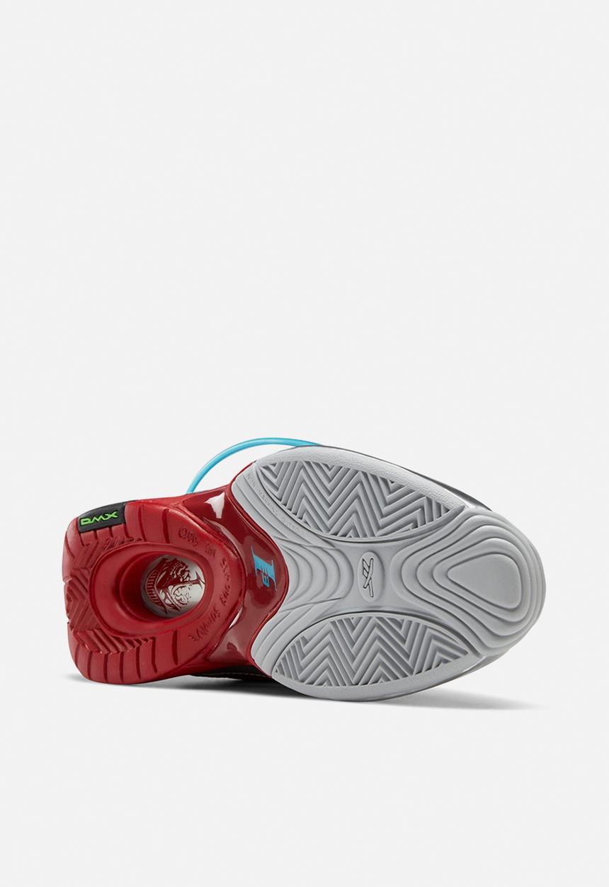 Reebok - Answer iv x power rangers fw21 - power red/silver met./solar lime