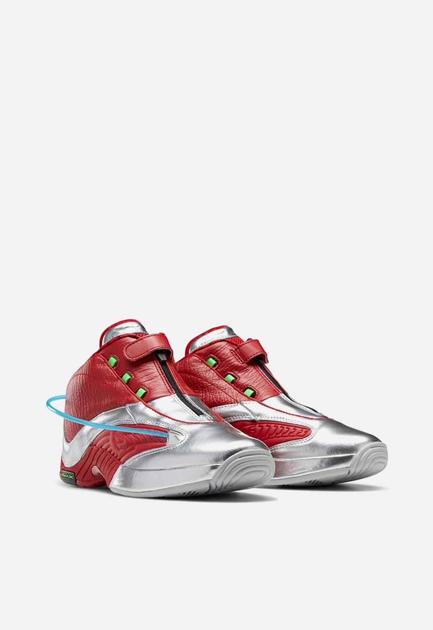 Reebok - Answer iv x power rangers fw21 - power red/silver met./solar lime