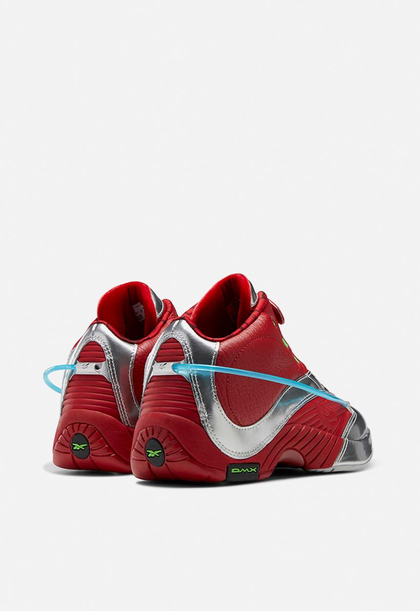 Reebok - Answer iv x power rangers fw21 - power red/silver met./solar lime