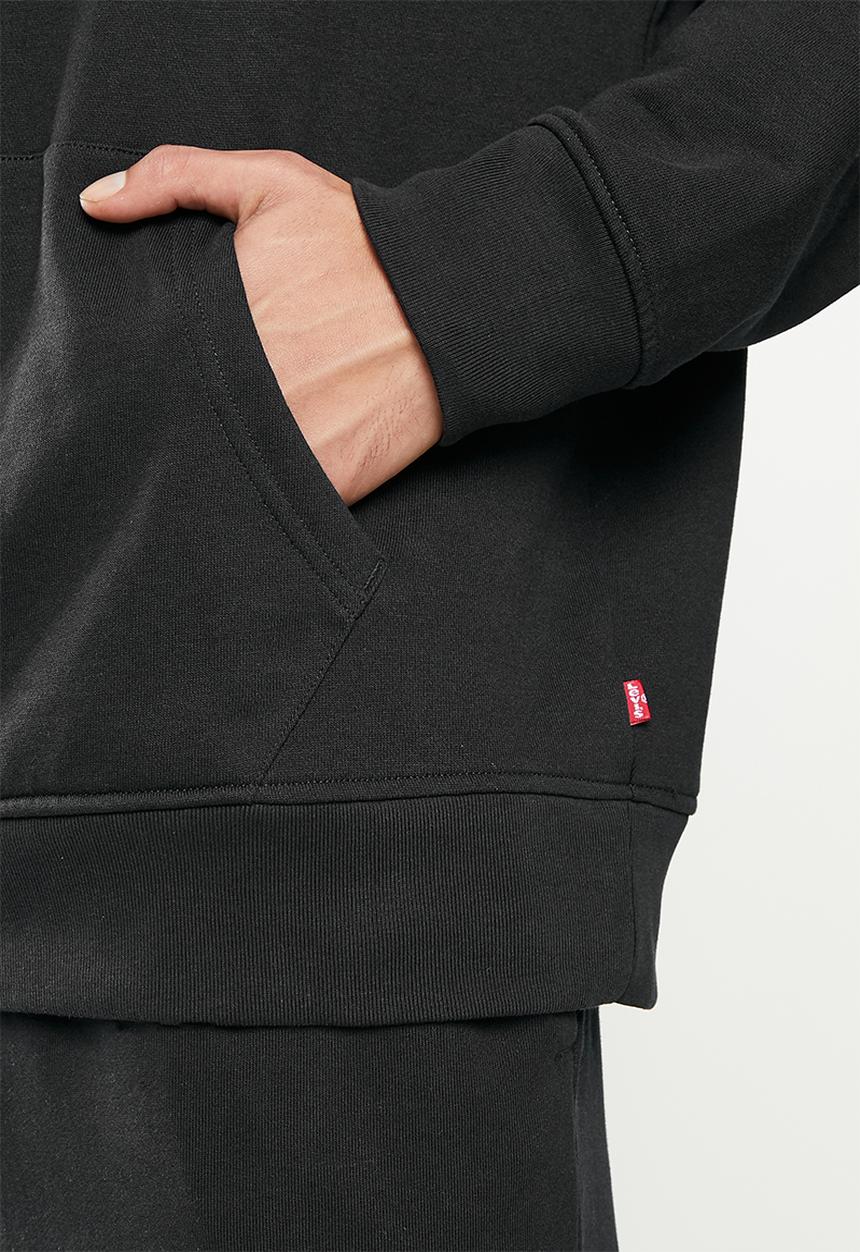 Levi’s® - T3 relaxd graphic hoodie - caviar