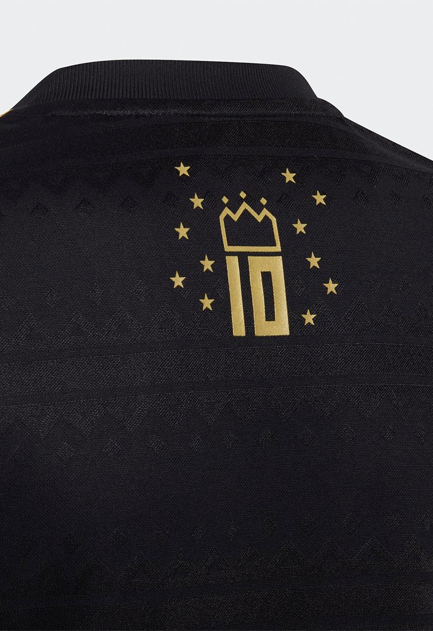 adidas Originals - Salah jersey - black & gold