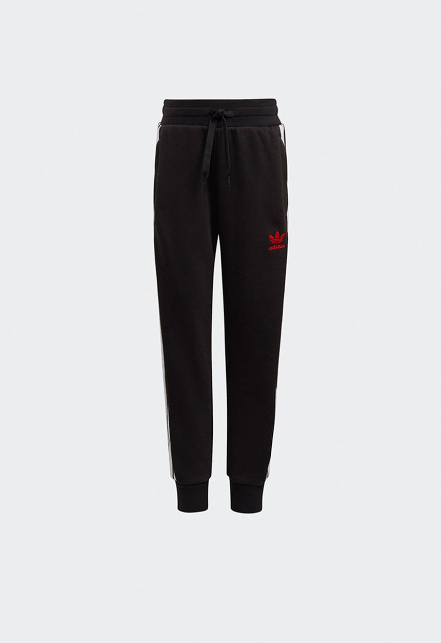 adidas Originals - Hoodie set - vivid red & black