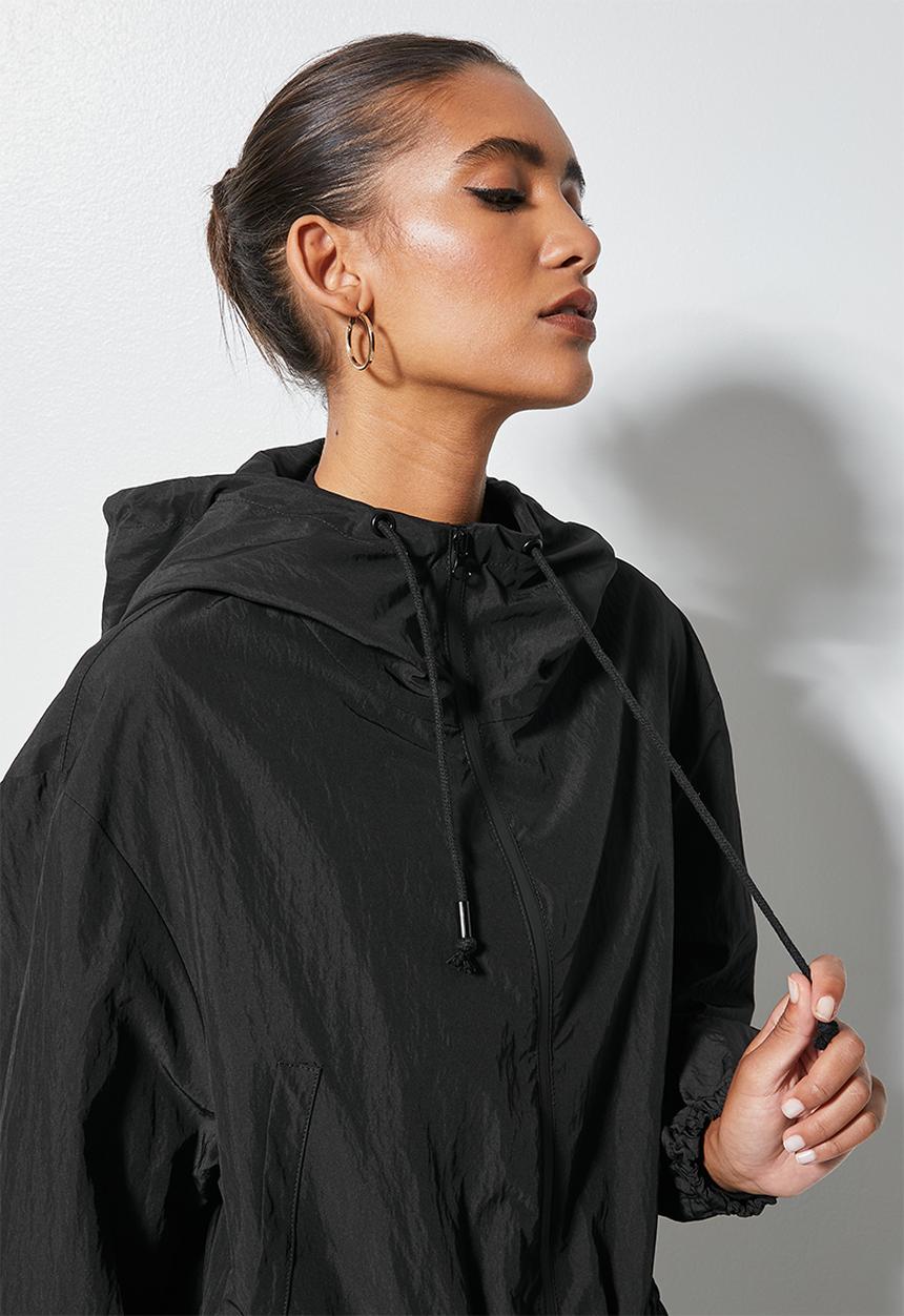 Superbalist - Midi parka - black