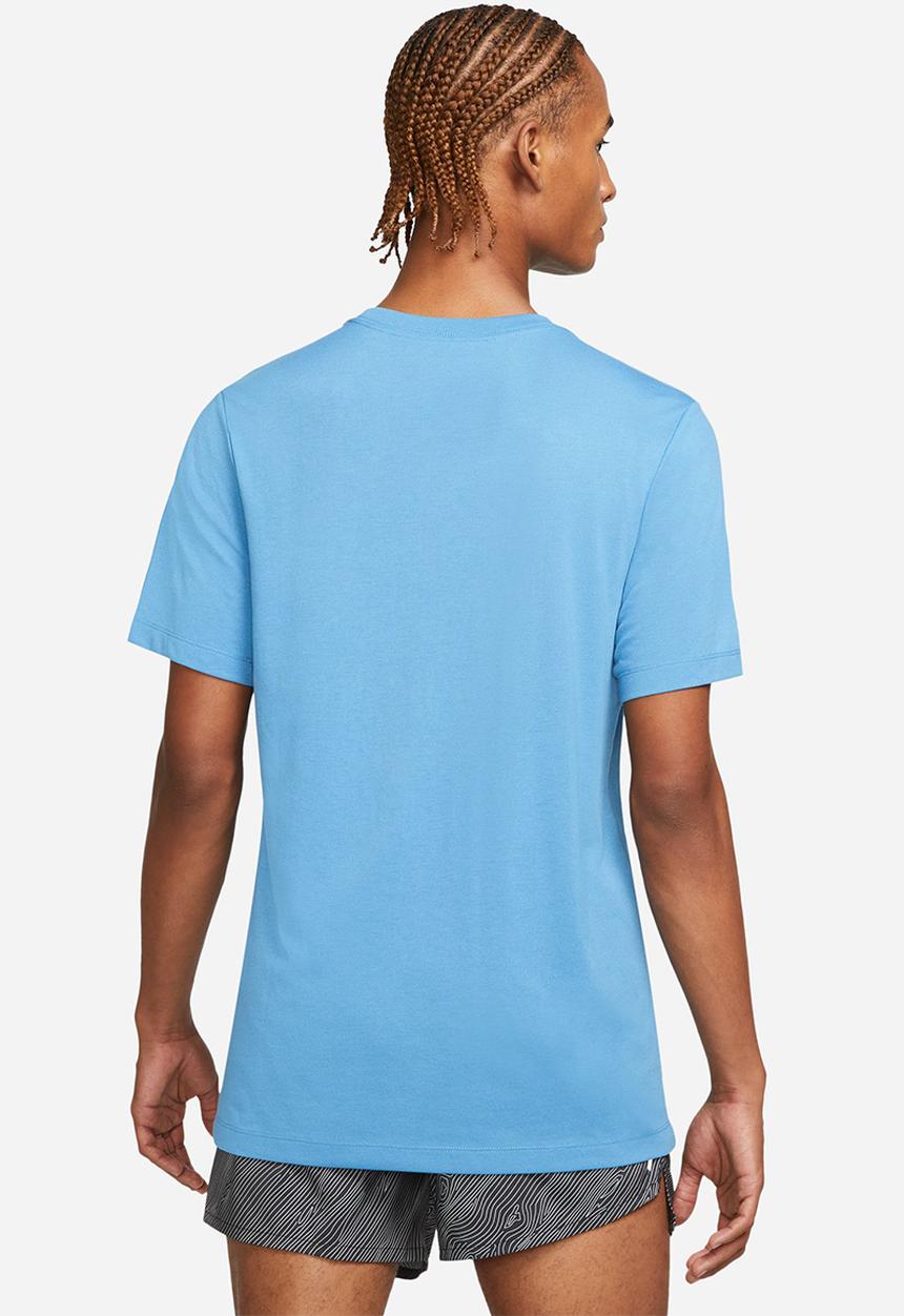 Nike - Dri-FIT Trail Running T-Shirt.- Dutch Blue