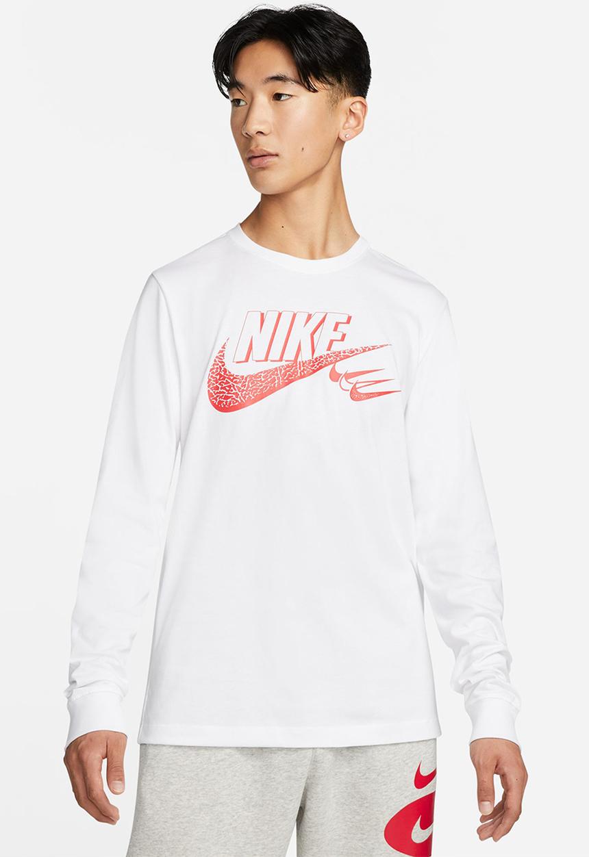 Nike - NSW Futura 3 Long Sleeve T-Shirt - white
