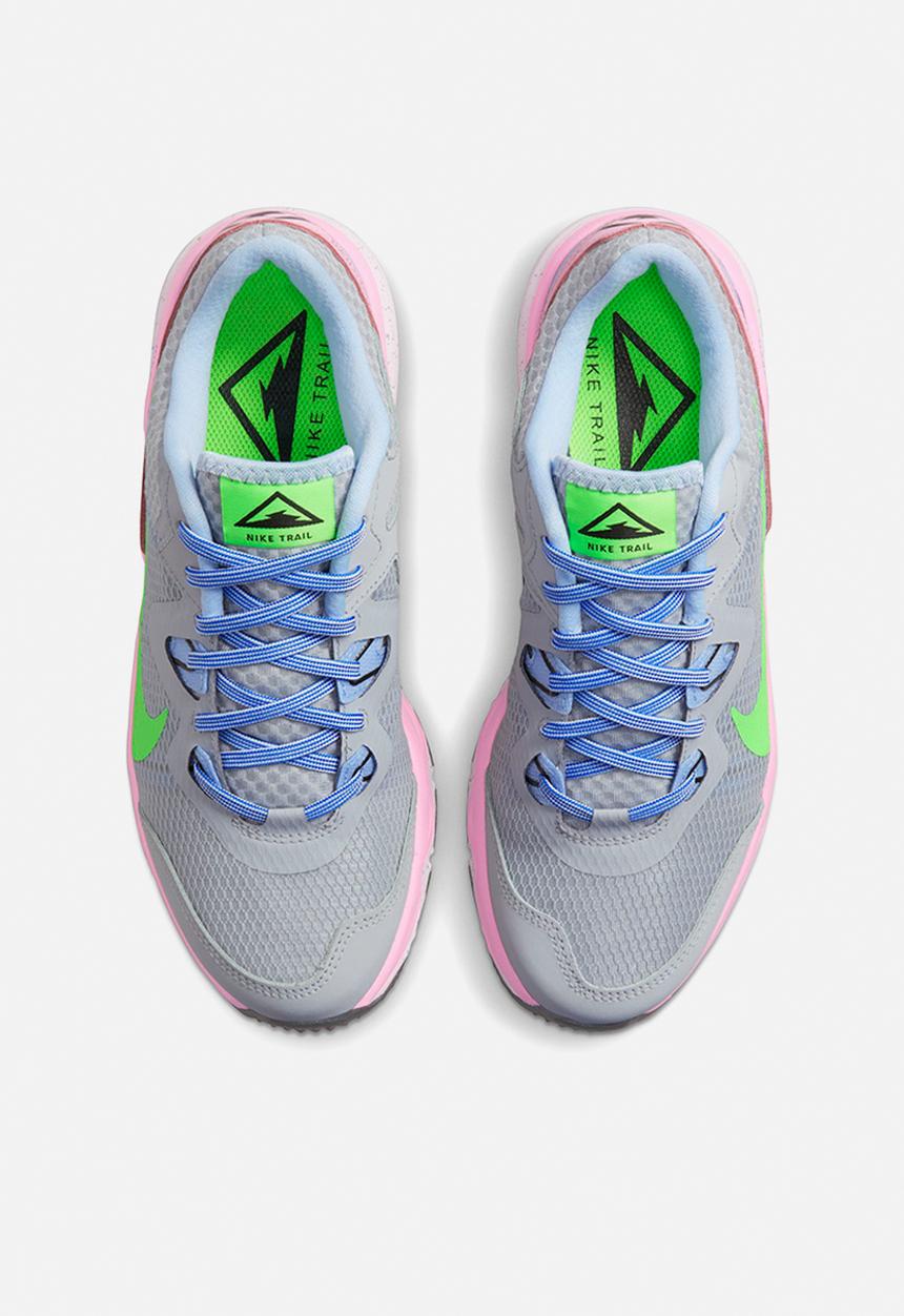 Nike - Nike juniper trail - wolf grey & green strike-light marine