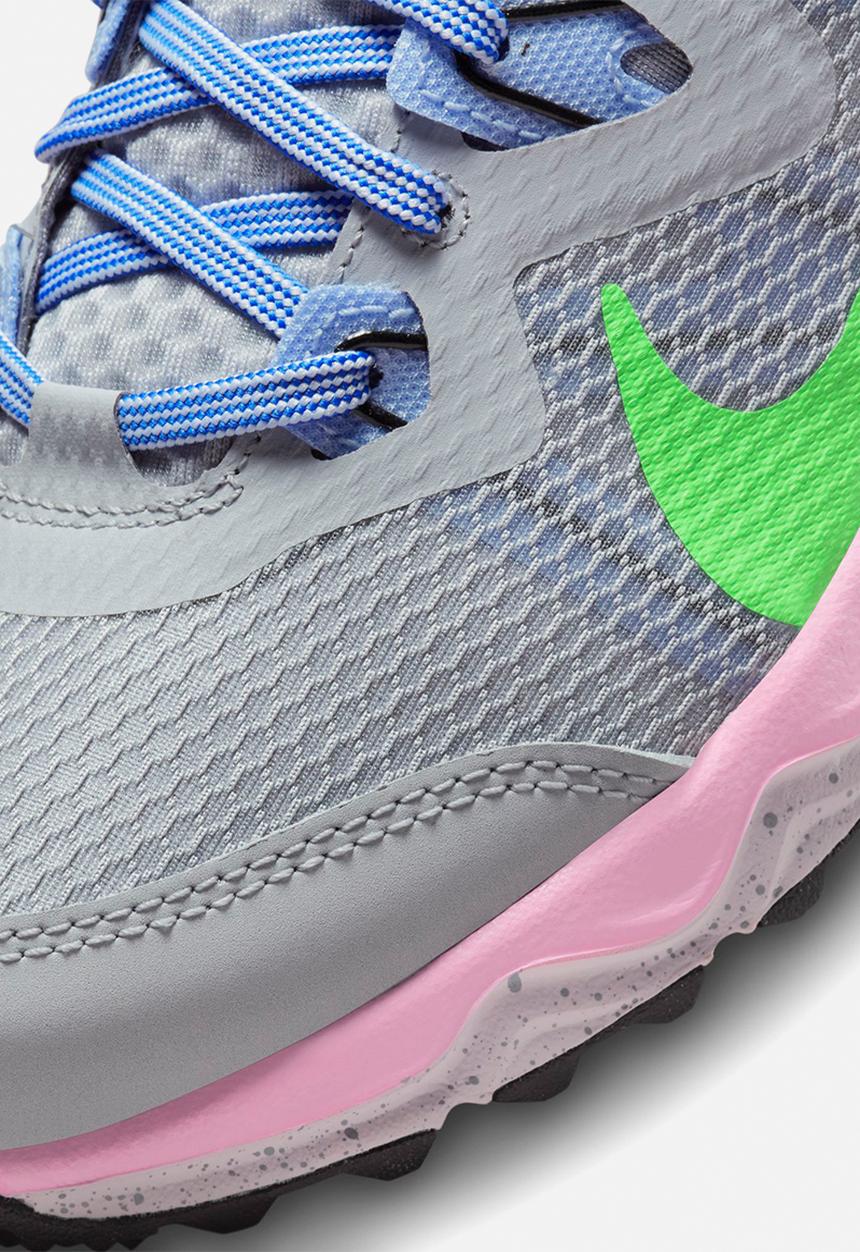 Nike - Nike juniper trail - wolf grey & green strike-light marine
