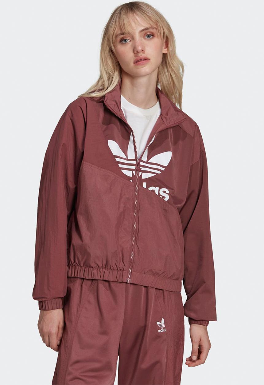 adidas Originals - Tricot french terry tracktop - crimson