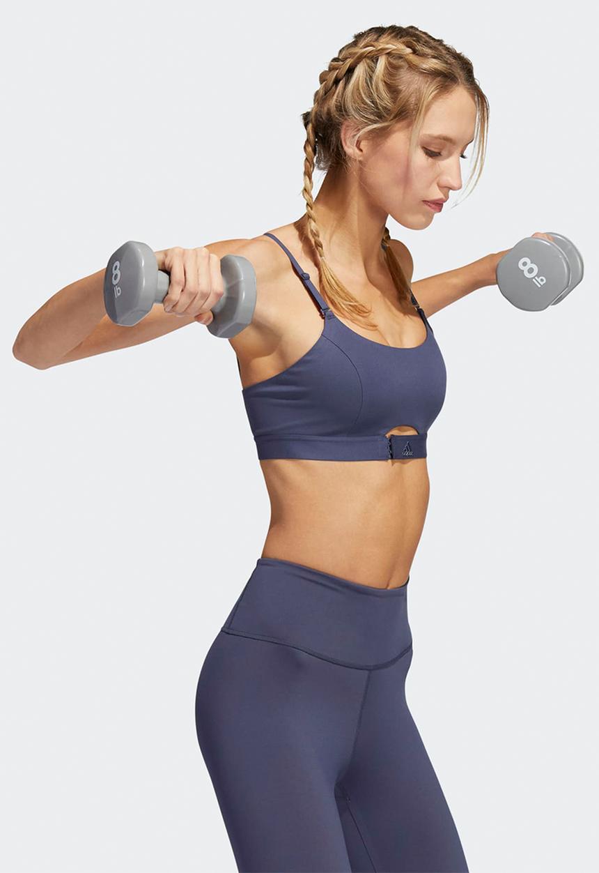 adidas Performance - Trn strappy training bra - shadow navy