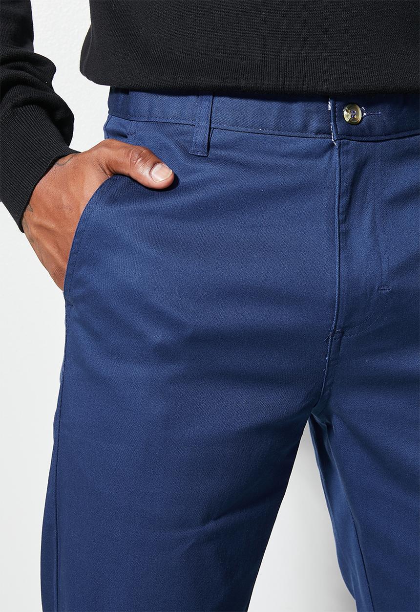Superbalist - Caleb slim chino - royal blue