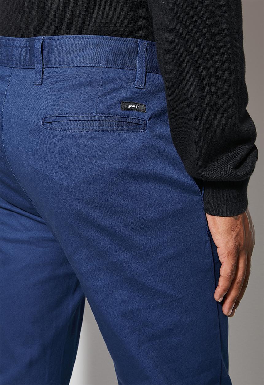Superbalist - Caleb slim chino - royal blue