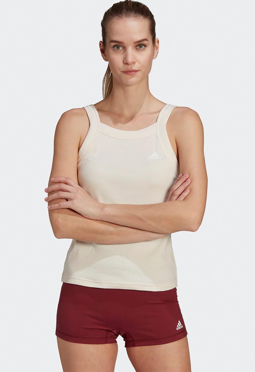 adidas Performance - Yoga tank top - wonder white