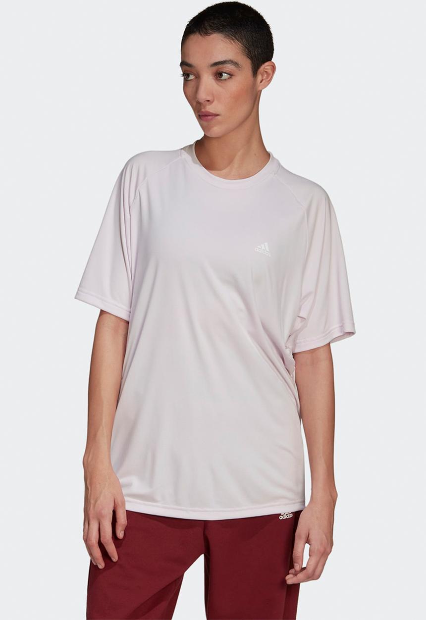 adidas Performance - Yoga boyfriend tee - almost pink