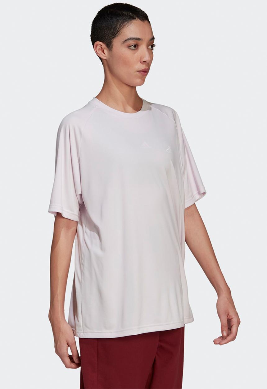 adidas Performance - Yoga boyfriend tee - almost pink