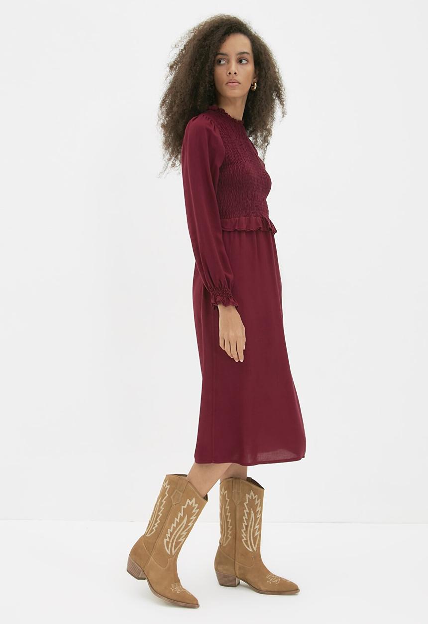 Trendyol - Dress  - plum