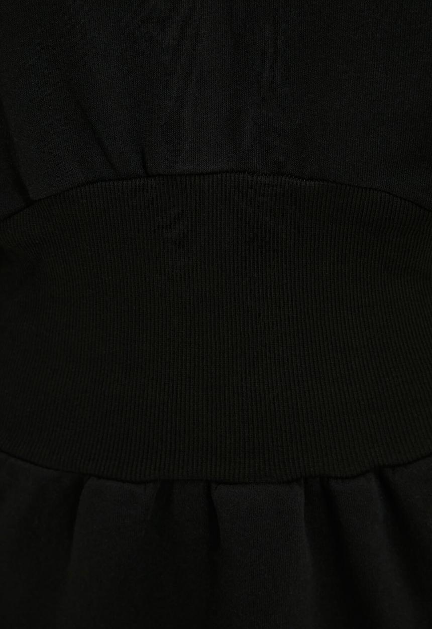 Trendyol - Waist detailed knitted dress - black
