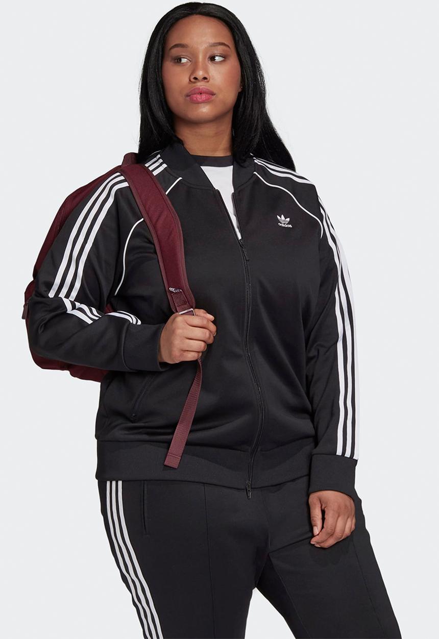 adidas Originals - Plus sst tracktop pb - black/white