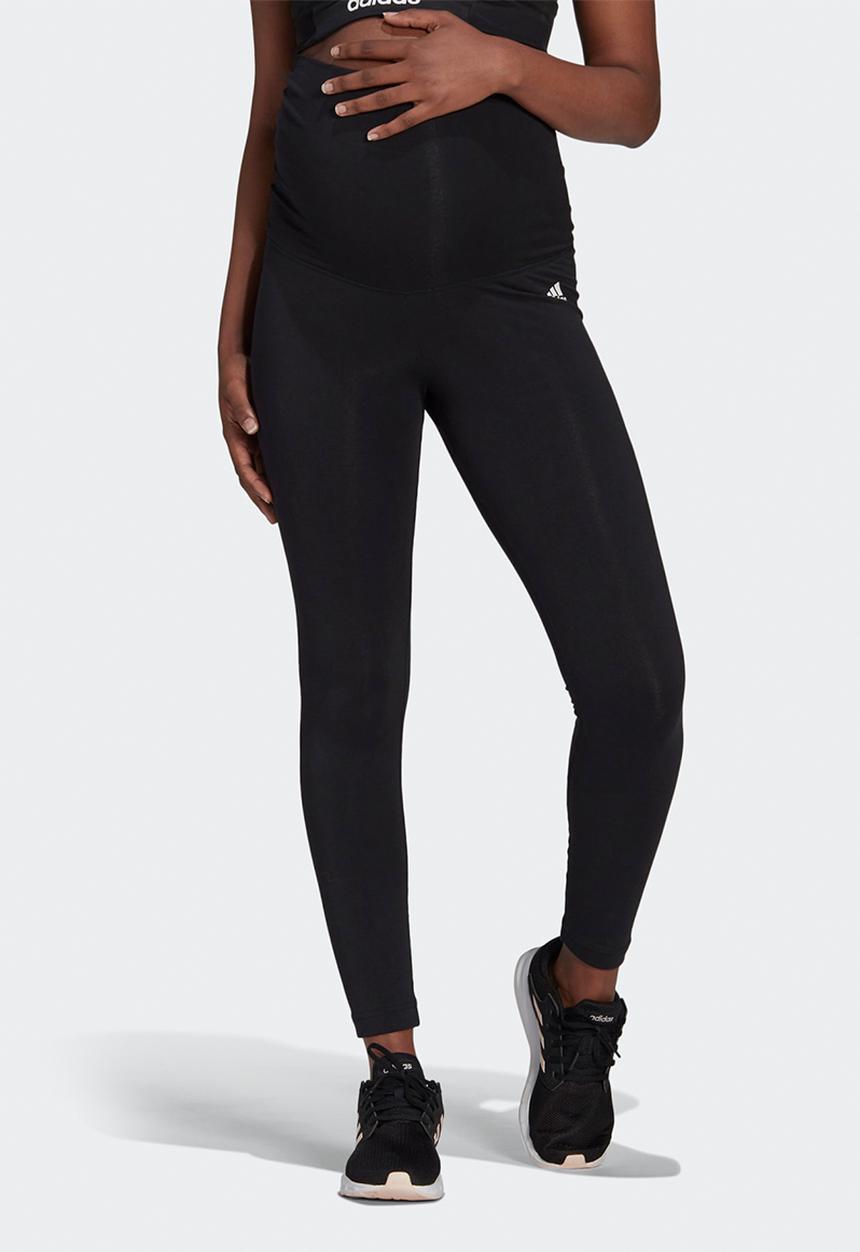 adidas Performance - Maternity perf leggings - black/white
