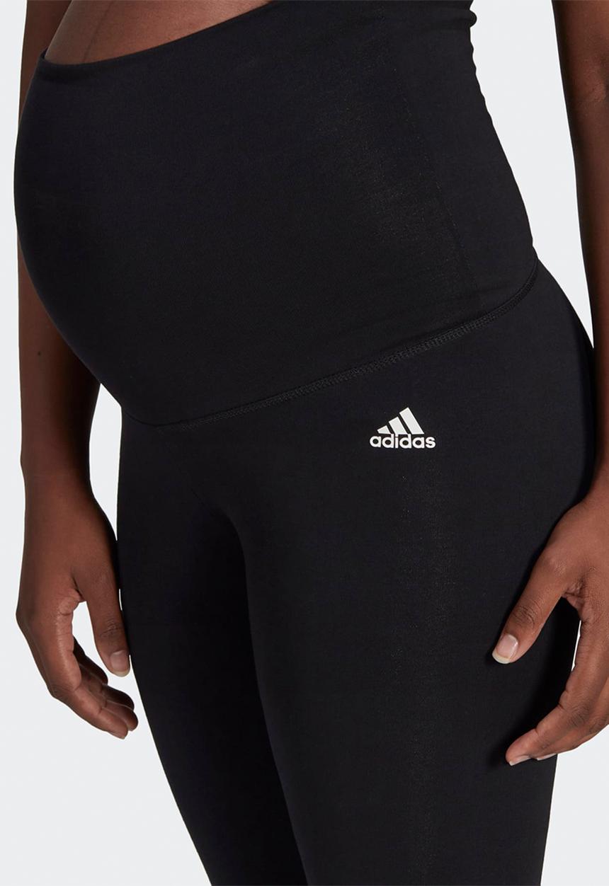 adidas Performance - Maternity perf leggings - black/white