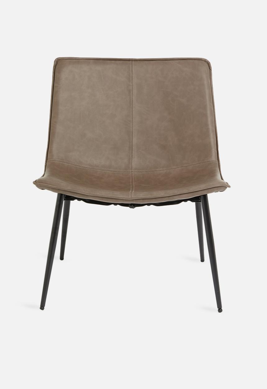 Sixth Floor - Luna lounge chair - taupe