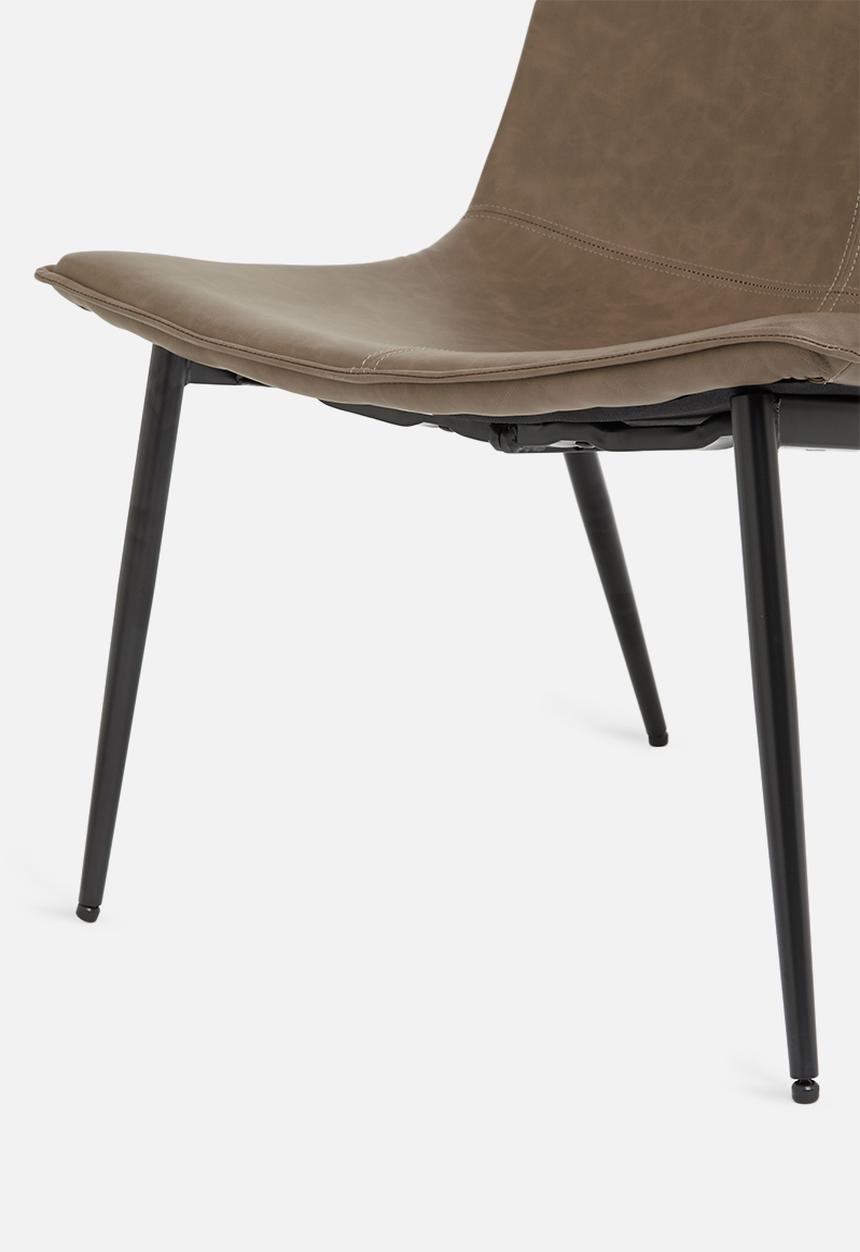 Sixth Floor - Luna lounge chair - taupe