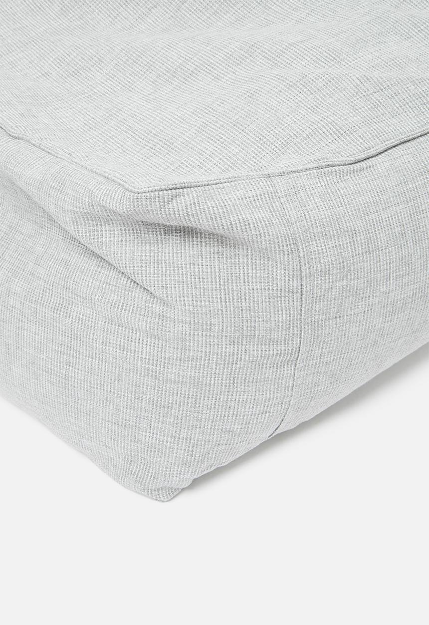 Fine Living - Sun lounger bean bag - light grey