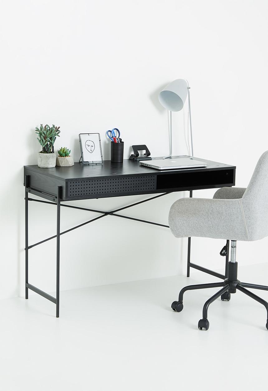 Sixth Floor - Angus desk - black