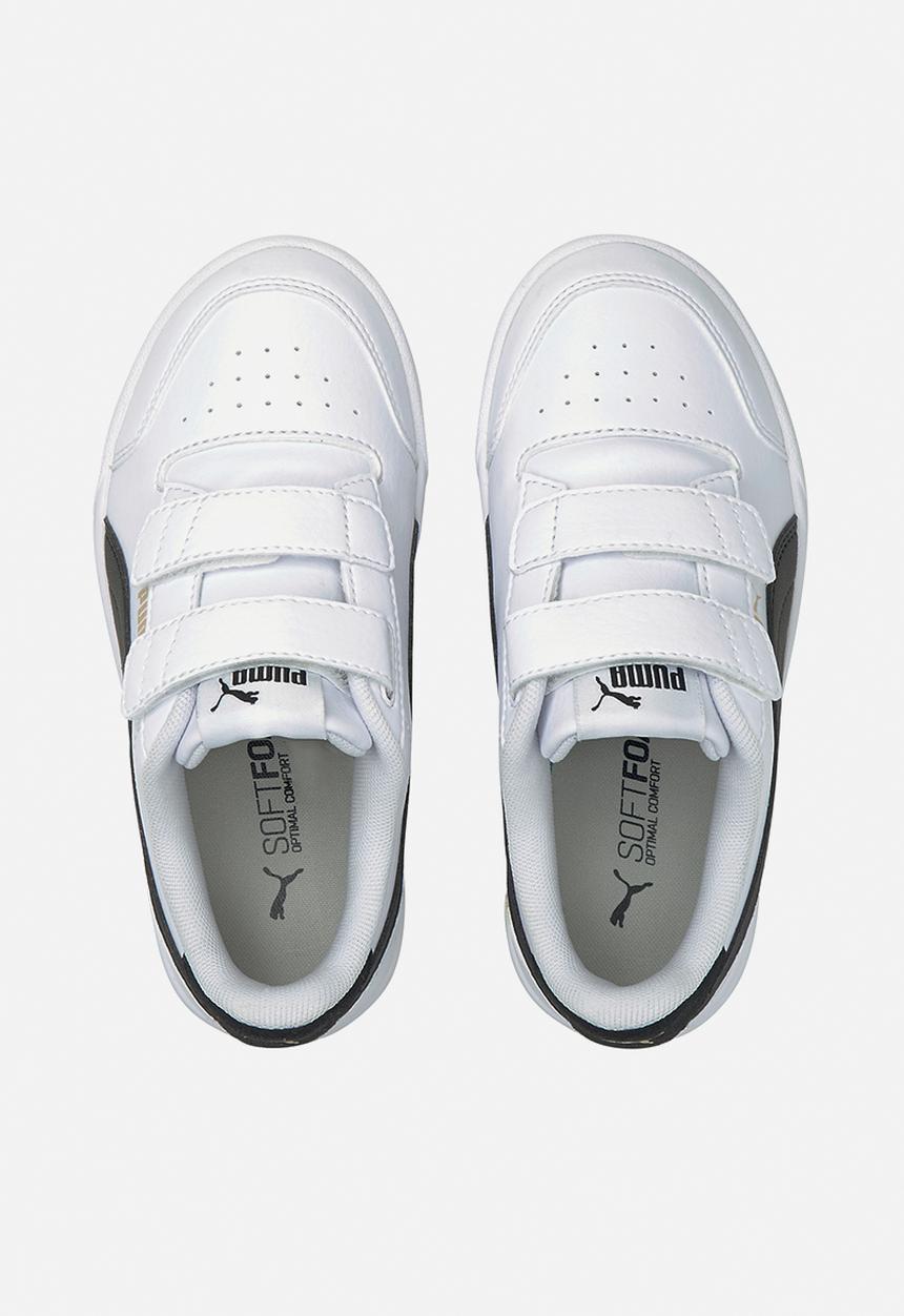 PUMA - Puma shuffle v ps - puma white-puma black-puma team gold