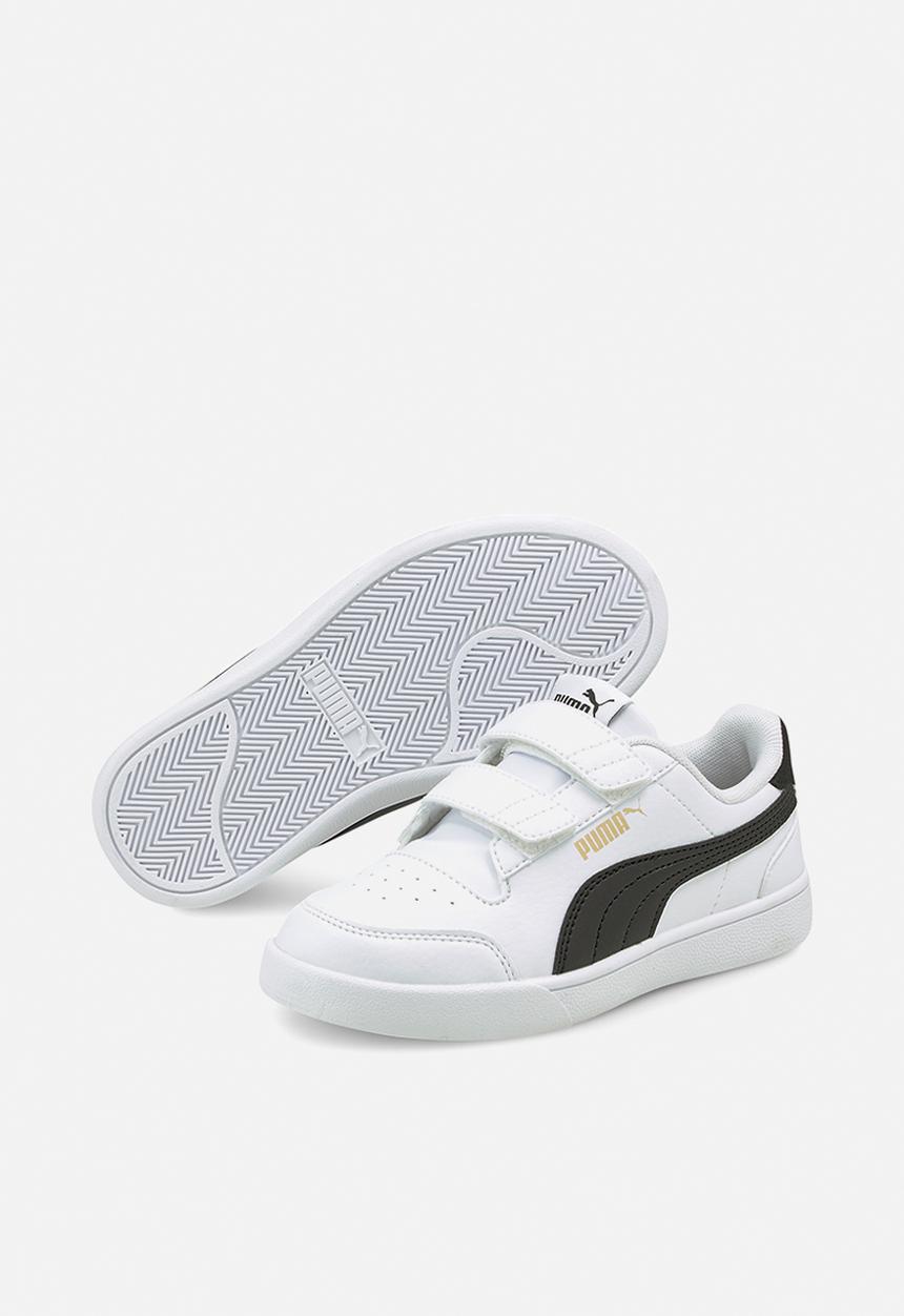 PUMA - Puma shuffle v ps - puma white-puma black-puma team gold