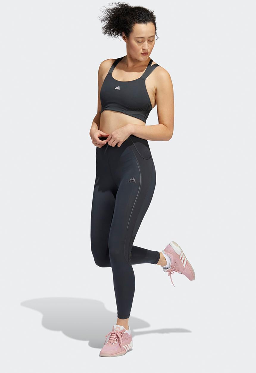 adidas Performance - Hit base 7/8 tights - carbon