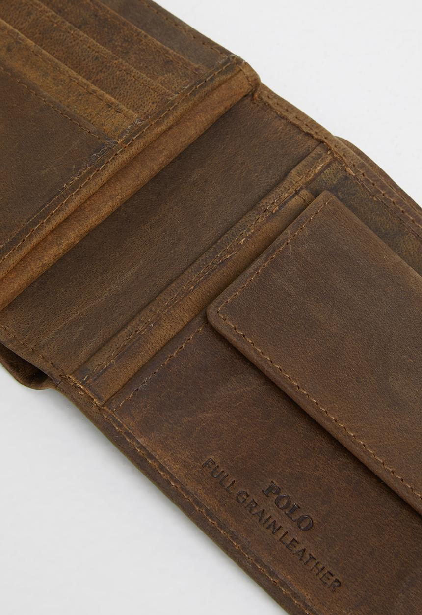 POLO - Tab wallet - brown