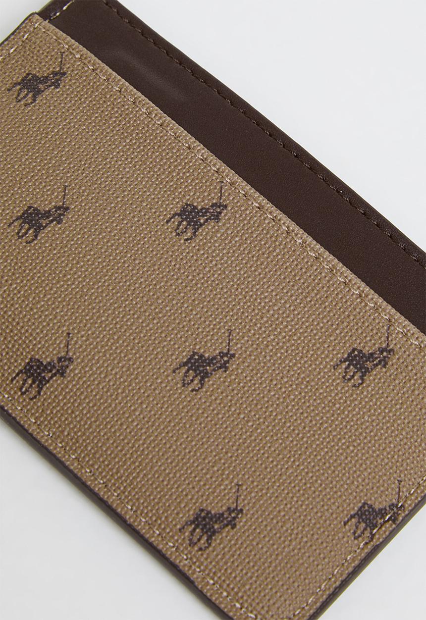 POLO - Signature  card holder - camel
