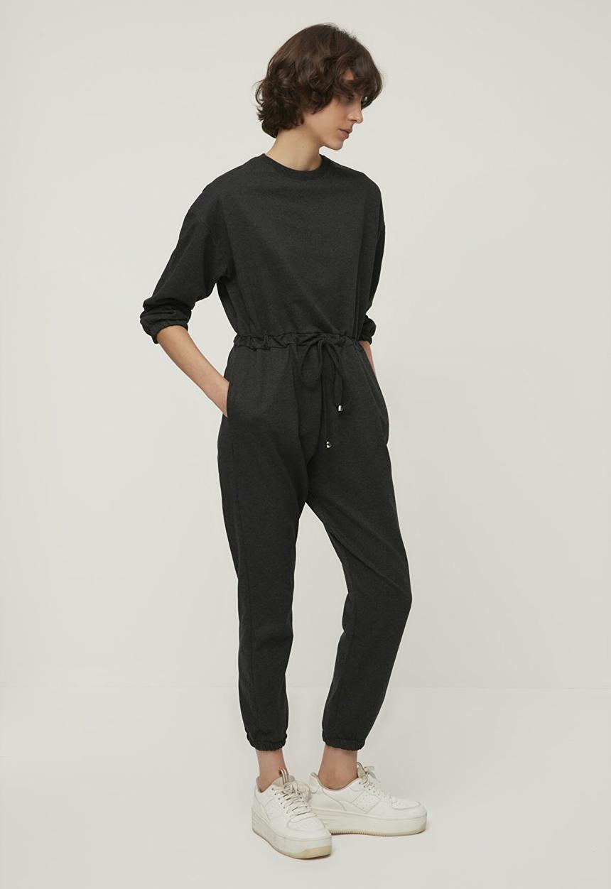 Trendyol - Knitted overalls - anthracite