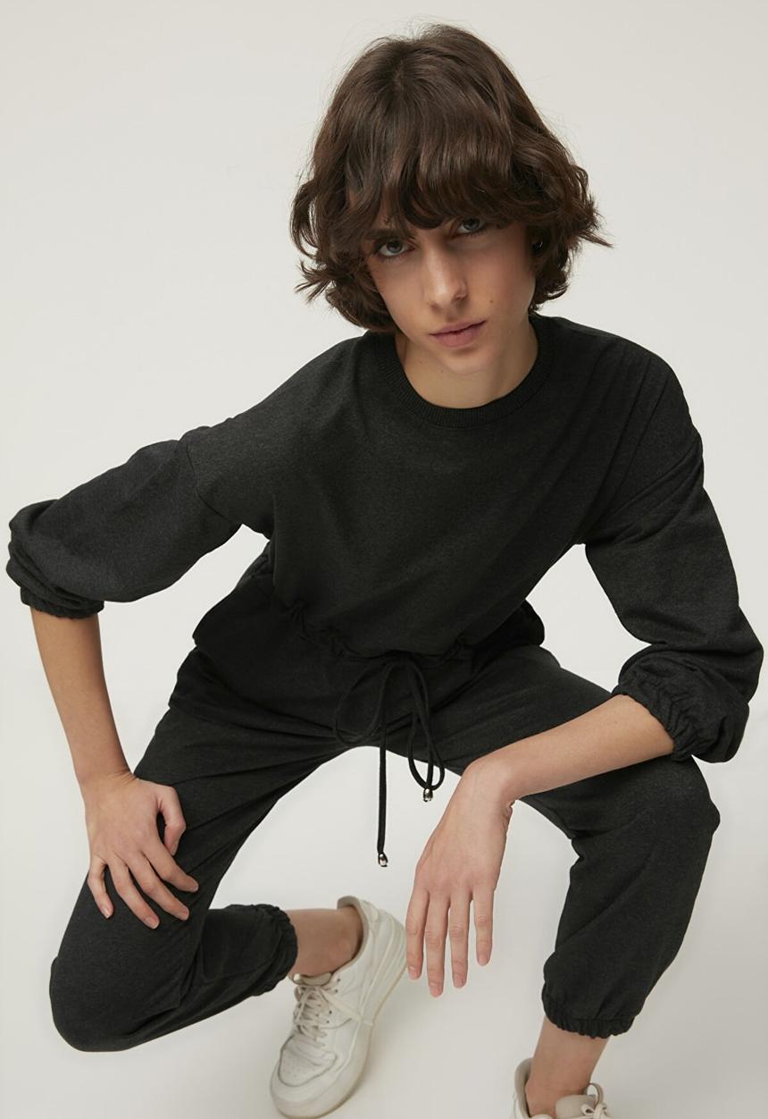 Trendyol - Knitted overalls - anthracite