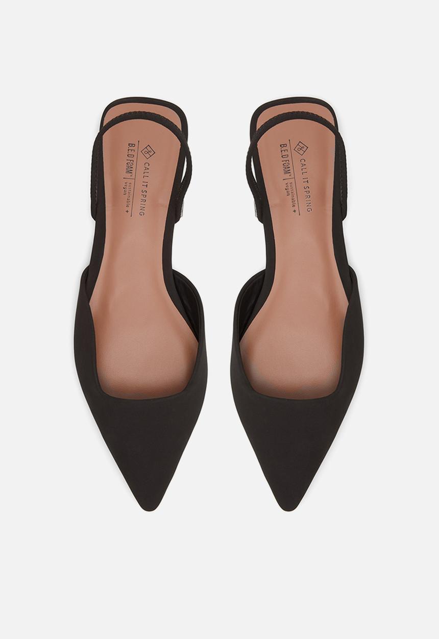 Call It Spring - Redefined slingback - black