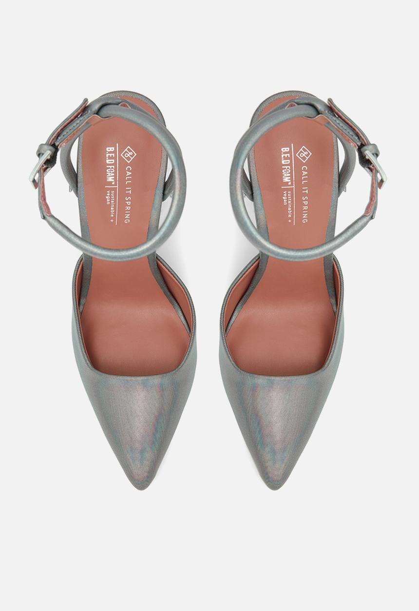 Call It Spring - Khelani heel - metallic 