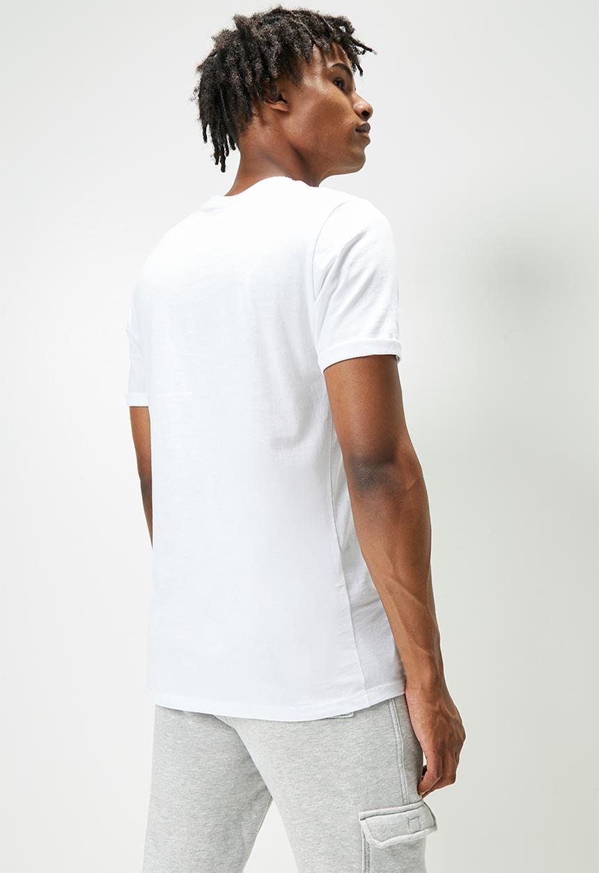 STYLE REPUBLIC - 2-pack el cap crew neck roll sleeve tee - white