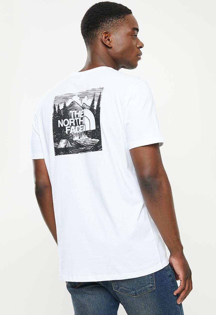 The North Face - M short sleeve redbox celebration tee - white