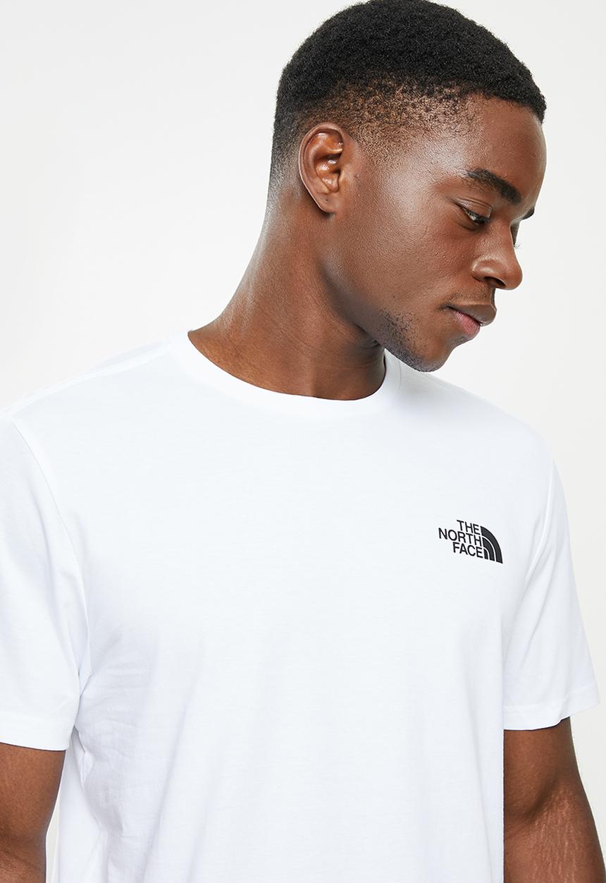 The North Face - M short sleeve redbox celebration tee - white