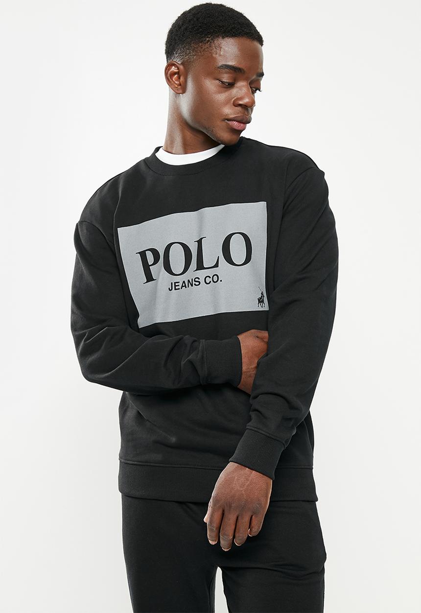 POLO - PJC Logo sweat - black