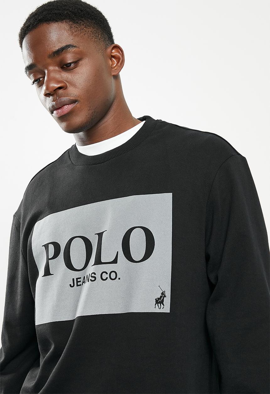 POLO - PJC Logo sweat - black