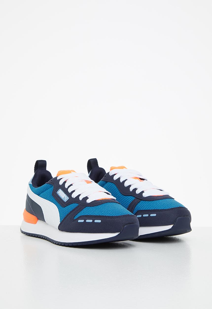 PUMA - Puma r78 jr - mykonos blue-puma white-peacoat