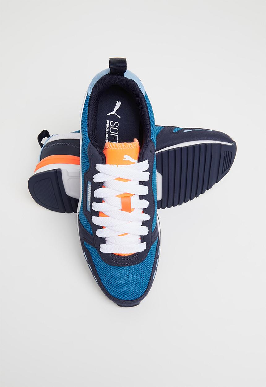 PUMA - Puma r78 jr - mykonos blue-puma white-peacoat