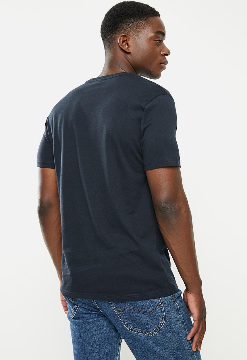 POLO - Mens classic printed T-shirt - navy
