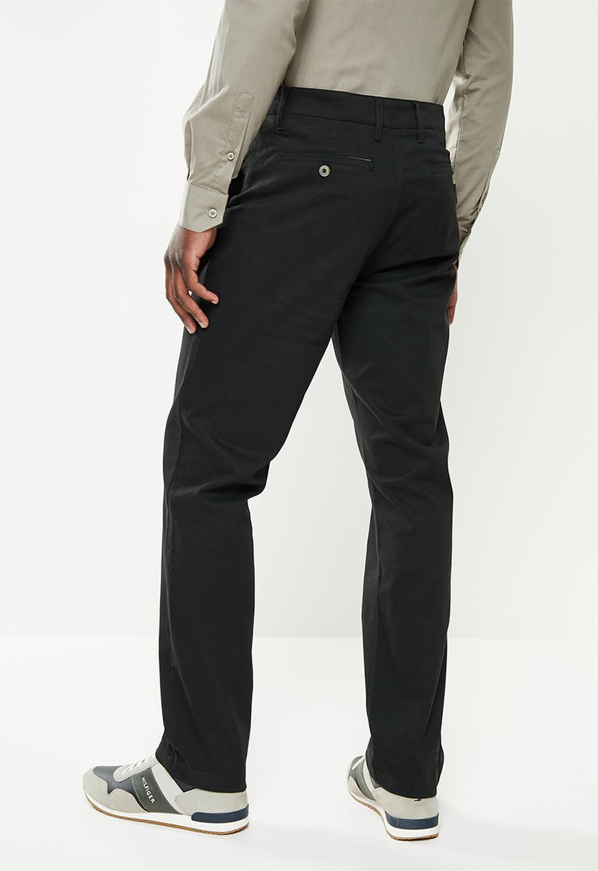 POLO - Men naples relaxed fit chino - black