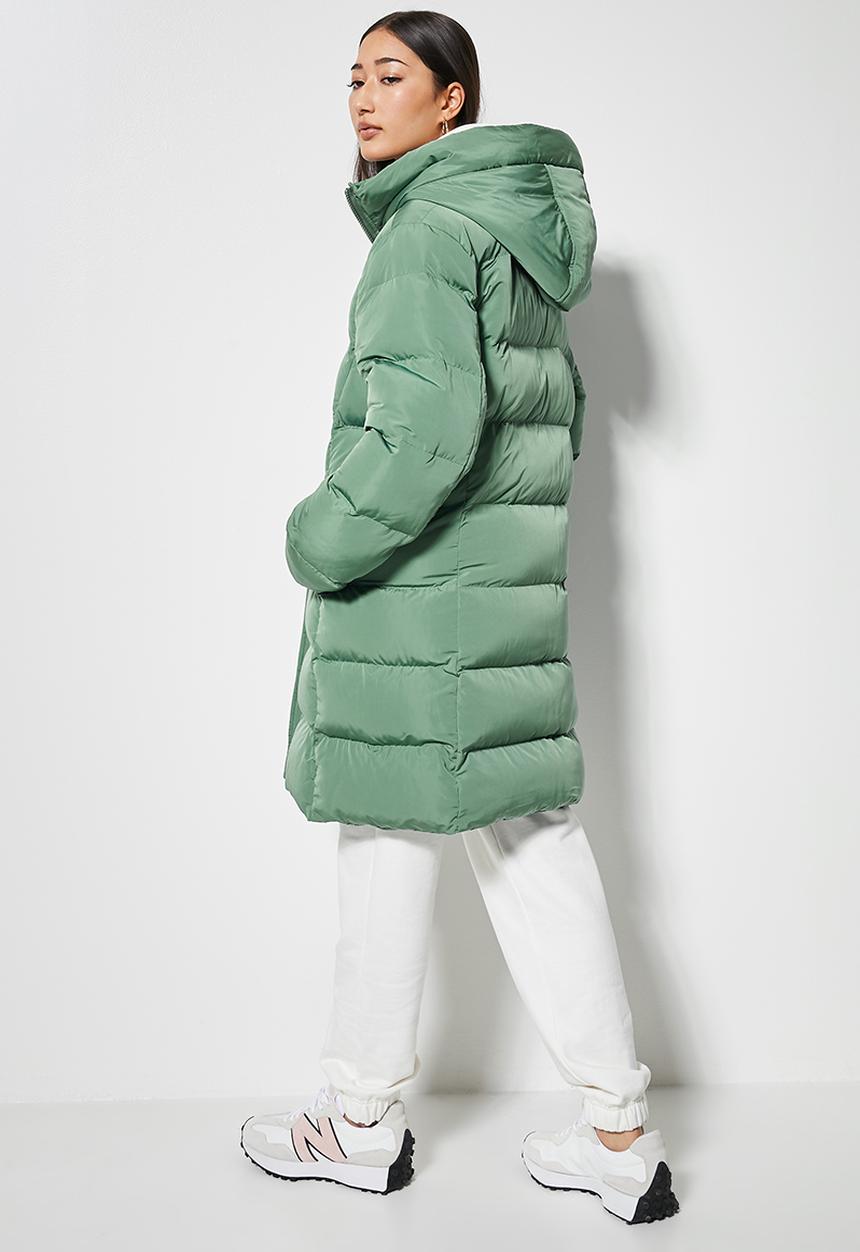 Superbalist - Midi puffer - new sage
